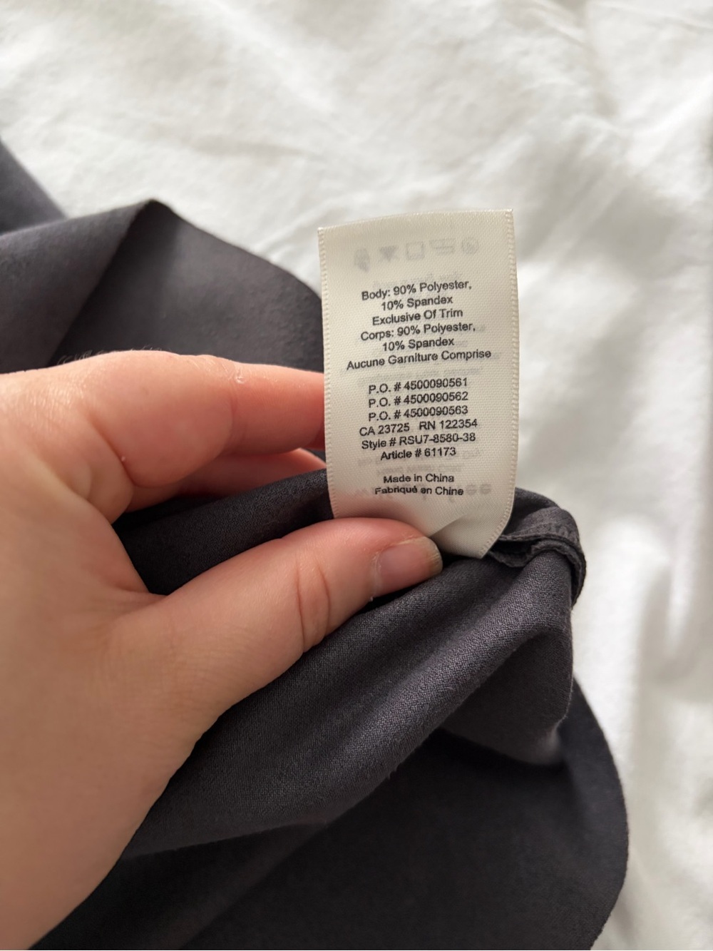 Aritzia Wilfred Gray Homecoming Event Faux Suede Mini Slip Dress XS Like New - Picture 7 of 9